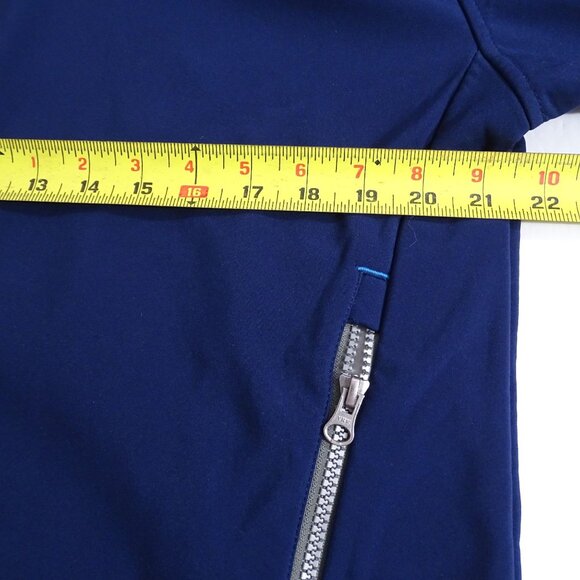 Sperry Top Sider STS35 Men Blue Performance Softshell Jacket Size M Nautical - Picture 11 of 15